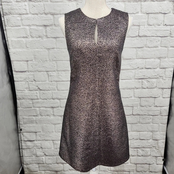 Diane Von Furstenberg Dresses & Skirts - DVF Diane Von Furstenberg Yvette Metallic Lined Dress Size 6